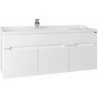 Тумба под раковину СанТа Лондон 120 224032 подвесная Белая — фото 1, Тумбы под раковину