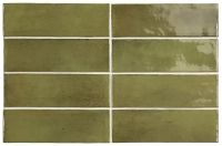 Керамогранит Equipe Coco Verd Glossy 5х15 см — фото 1, Керамогранит