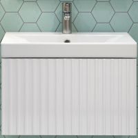 Тумба под раковину Velvex Compo 60 tp.COM.9696.60.1Y подвесная Белая глянцевая — фото 1, Тумбы под раковину