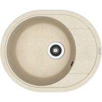 Кухонная мойка Florentina Родос-580 20.240.B0580.104 Бежевая — фото 1, Кухонные мойки