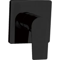 Смеситель для душа Aquanet Static AF330-50B 261823 Черный матовый — фото 1, Смеситель для душа