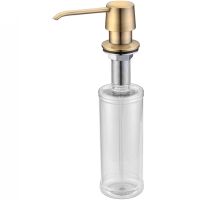Дозатор для жидкого мыла ZorG ZR-20 BR Бронза — фото 1, Дозаторы для кухонных моек