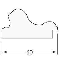 Зеркало Evoform Definite 85х65 BY 3171 в багетной раме - Бронзовые бусы на дереве 60 мм — фото 6, Мебель для ванной