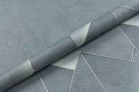 Обои Артекс Absolute 10946-04 Винил на флизелине (1,06*10,05) Зеленый/Серый, Геометрия — фото 8, Обои для стен