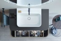 Раковина Duravit Happy D 2 Plus 60 2360600000 Белая — фото 2, Раковины накладные