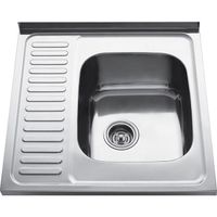 Кухонная мойка Kaiser KSS-6060R Хром — фото 1, Кухонные мойки