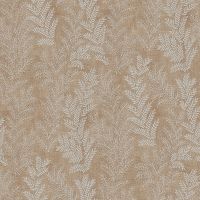 Обои Zambaiti Parati Satin Flowers IV Z66818 Винил на флизелине (0,53*10,05) Коричневый/Белый, Листья — фото 1, Обои для стен