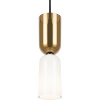 Подвесной светильник Maytoni Modern Memory MOD177PL-01G Белый Золото Черный — фото 3, Подвесные светильники