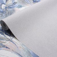 Обои Accento Flamenco 283374 Винил на флизелине (1,06*10,05) Серый/Розовый, Рогожка — фото 2, Обои для стен