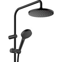 Товар: Душевая система Hansgrohe Vernis Blend Showerpipe 26276670 с термостатом Черная матовая - фото 2 Душевая система Hansgrohe Vernis Blend Showerpipe 26276670 с термостатом Черная матовая — фото 2, Душевое оборудование. Душевая программа