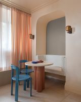 Обои Grandeco Atmosphere AT1013 Винил на флизелине (0,53*10,05) Коричневый/Серый, Рогожка — фото 3, Обои для стен