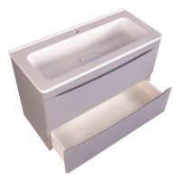 Товар: Тумба под раковину Style Line Бергамо 80 СС-00002323 подвесная Серая антискрейч - фото 3 Тумба под раковину Style Line Бергамо 80 СС-00002323 подвесная Серая антискрейч — фото 3, Мебель для ванной