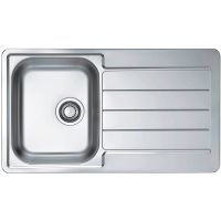 Кухонная мойка Alveus Line Max 20 SAT-90 860x500 1144640 Сатинированная сталь — фото 1, Кухонные мойки