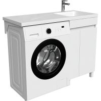 Товар: Тумба с раковиной Iddis Optima Home 110 R OPH11RDi95K Белый - фото 4 Тумба с раковиной Iddis Optima Home 110 R OPH11RDi95K Белый — фото 4, Тумбы с раковиной