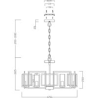 Люстра Maytoni House Bowi H009PL-06G Золото — фото 6, Люстры