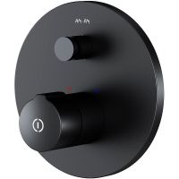 Смеситель для душа AM.PM X-Joy TouchReel F85A45722 Черный матовый — фото 1, Смеситель для душа