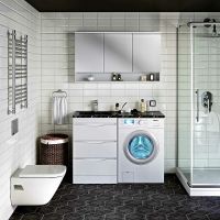 Тумба под раковину Runo Орион 120 УТ000003442 Белая — фото 20, Тумбы под раковину