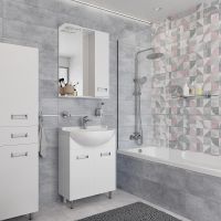 Зеркало со шкафом DIWO Дмитров 60 R СО-Дм04060-011П с подсветкой Белое — фото 4, Мебель для ванной