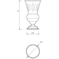 Товар: Стакан для зубных щеток Migliore Luxor 26124 Золото - фото 3 Стакан для зубных щеток Migliore Luxor 26124 Золото — фото 3, Мыльницы