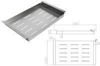Поддон ZorG Master ZM 02 Нержавеющая сталь — фото 2, Аксессуары для кухни
