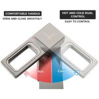 Товар: Смеситель для раковины Gappo G17-9 Оружейная сталь арт-G1017-9 - фото 4 Смеситель для раковины Gappo G17-9 Оружейная сталь арт-G1017-9 — фото 4, Смесители для раковины