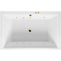 Акриловая ванна Excellent Crown Lux 190x120 WAEX.CRO19.SOFT.GL с гидромассажем — фото 1, Ванны