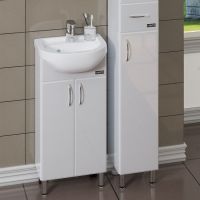 Товар: Тумба под раковину СанТа Сити 40 101203 Белый - фото 5 Тумба под раковину СанТа Сити 40 101203 Белый — фото 5, Мебель для ванной