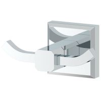 Двойной крючок Artwelle Hagel Хром арт-9925 — фото 1, Крючки для полотенец