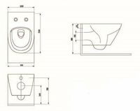 Товар: Унитаз beWash Bogen 88303214 подвесной Белый матовый с сиденьем Микролифт - фото 4 Унитаз beWash Bogen 88303214 подвесной Белый матовый с сиденьем Микролифт — фото 4, Унитазы