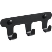 Вешалка для полотенец Fixsen Practica FX-805B-3 Черная — фото 1, Крючки для полотенец