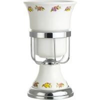 Стакан для зубных щеток Migliore Provance 17679 Хром Белый — фото 2, Мыльницы