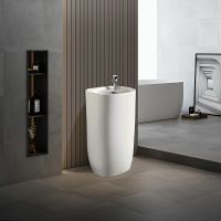 Товар: Раковина Vincea 50 VBS-2P202 Белая - фото 3 Раковина Vincea 50 VBS-2P202 Белая — фото 3, Раковины напольные