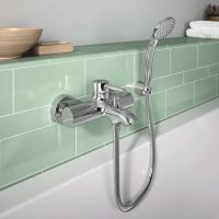 Товар: Смеситель для ванны Ideal Standard Ceraline BC270AA Хром - фото 9 Смеситель для ванны Ideal Standard Ceraline BC270AA Хром — фото 9, Смесители