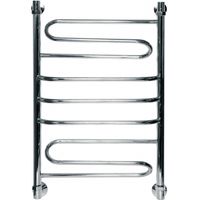 Водяной полотенцесушитель Ника Curve ЛZТ 80x50 Хром — фото 1, Водяные полотенцесушители