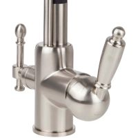 Товар: Смеситель для кухни Viko V-5615 Серебро Черный - фото 4 Смеситель для кухни Viko V-5615 Серебро Черный — фото 4, Смесители