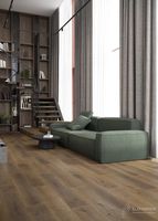 Виниловый ламинат First Floor 1Floor 1F021 Сканди дуб кофе/Skandi Oak Coffee 1220х182х4 мм — фото 2, Виниловый ламинат