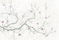 Керамическое панно Cersanit Haiku светло-серый HI2U522DT 50х75 см — фото 1, Керамическая плитка