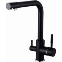 Смеситель для кухни Viko V-5024 Черный мрамор — фото 1, Смесители для кухни