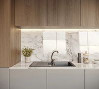 Товар: Кухонная мойка Domaci Бьелла DMC-24 GWS-24-308 Черная - фото 6 Кухонная мойка Domaci Бьелла DMC-24 GWS-24-308 Черная — фото 6, Кухонные мойки