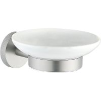 Мыльница Allen Brau Priority 6.31005-BN Белый Никель брашированный — фото 1, Мыльницы