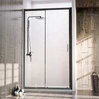 Товар: Душевая дверь Veconi Vianno VN-72B 110 VN72B-110-01-C4 профиль Черный матовый стекло прозрачное - фото 3 Душевая дверь Veconi Vianno VN-72B 110 VN72B-110-01-C4 профиль Черный матовый стекло прозрачное — фото 3, Душевые двери в нишу