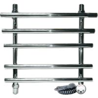 Электрический полотенцесушитель Ника Bamboo ЛБ 3 Эл. 50x40 Хром — фото 1, Электрические полотенцесушители