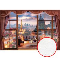 Фреска Ortograf Париж 6545 Фактура бархат FX Флизелин (4*2,7) Разноцветный, Город/Пейзаж арт-6545 (бархат FX) — фото 1, Фрески