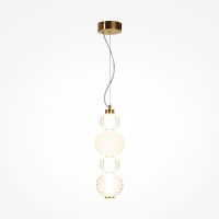 Товар: Подвесной светильник Maytoni Pendant Collar P069PL-L17G3K Прозрачный Белый Золото - фото 3 Подвесной светильник Maytoni Pendant Collar P069PL-L17G3K Прозрачный Белый Золото — фото 3, Подвесные светильники