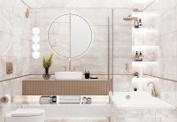 Керамическая плитка Laparet Sunlight бежевый настенная 30х60 см — фото 2, Керамическая плитка