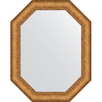 Зеркало Evoform Octagon 73x93 BY 7132 в багетной раме - Медный эльдорадо 73 мм — фото 1, Мебель для ванной