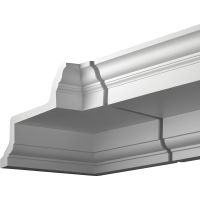 Внутренний угол Европласт 4.01.121 457x251x457 мм — фото 1, Фасадный декор