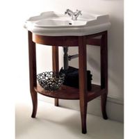 Тумба под раковину открытая Kerasan Retro 7350 Орех — фото 1, Мебель для ванной