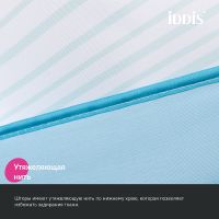 Штора для ванны Iddis Base 240х200 BR04P18i11 Сине-зеленая — фото 5, Аксессуары для туалета