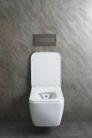 Унитаз биде Allen Brau Liberty 2 4.33009.20 подвесной Белый без сиденья — фото 30, Подвесные унитазы